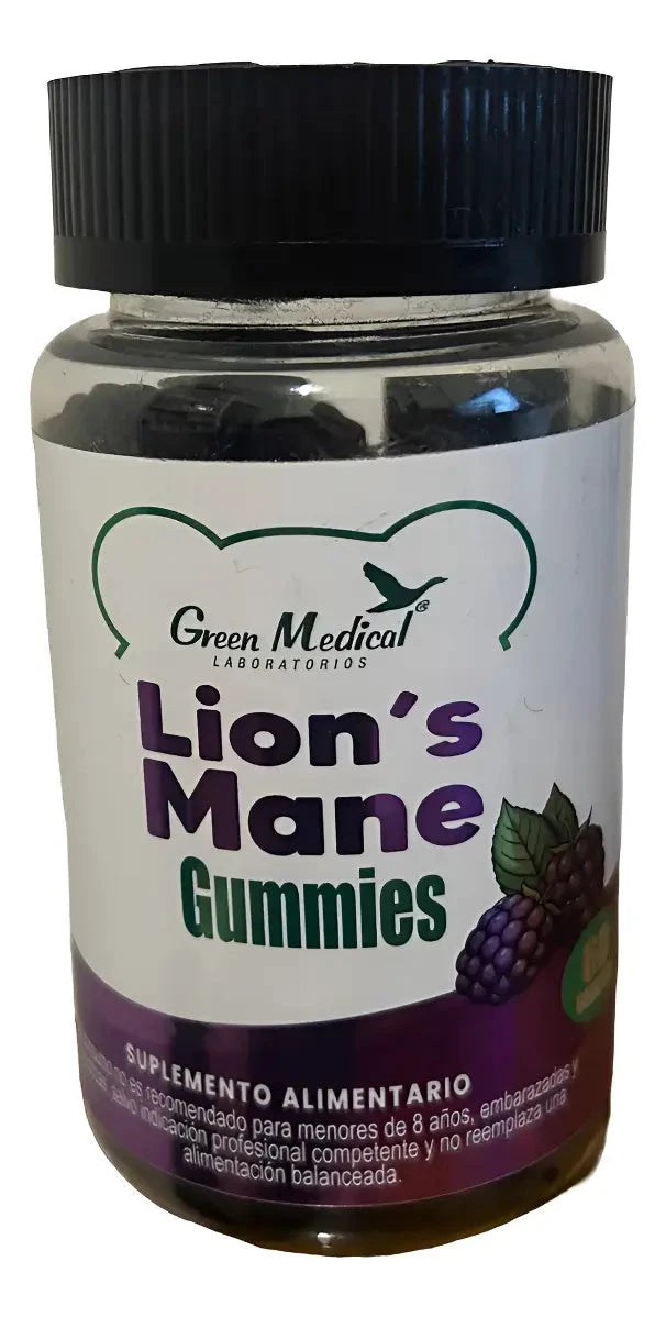 Melena de León x 60 Gomitas GREEN MEDICAL